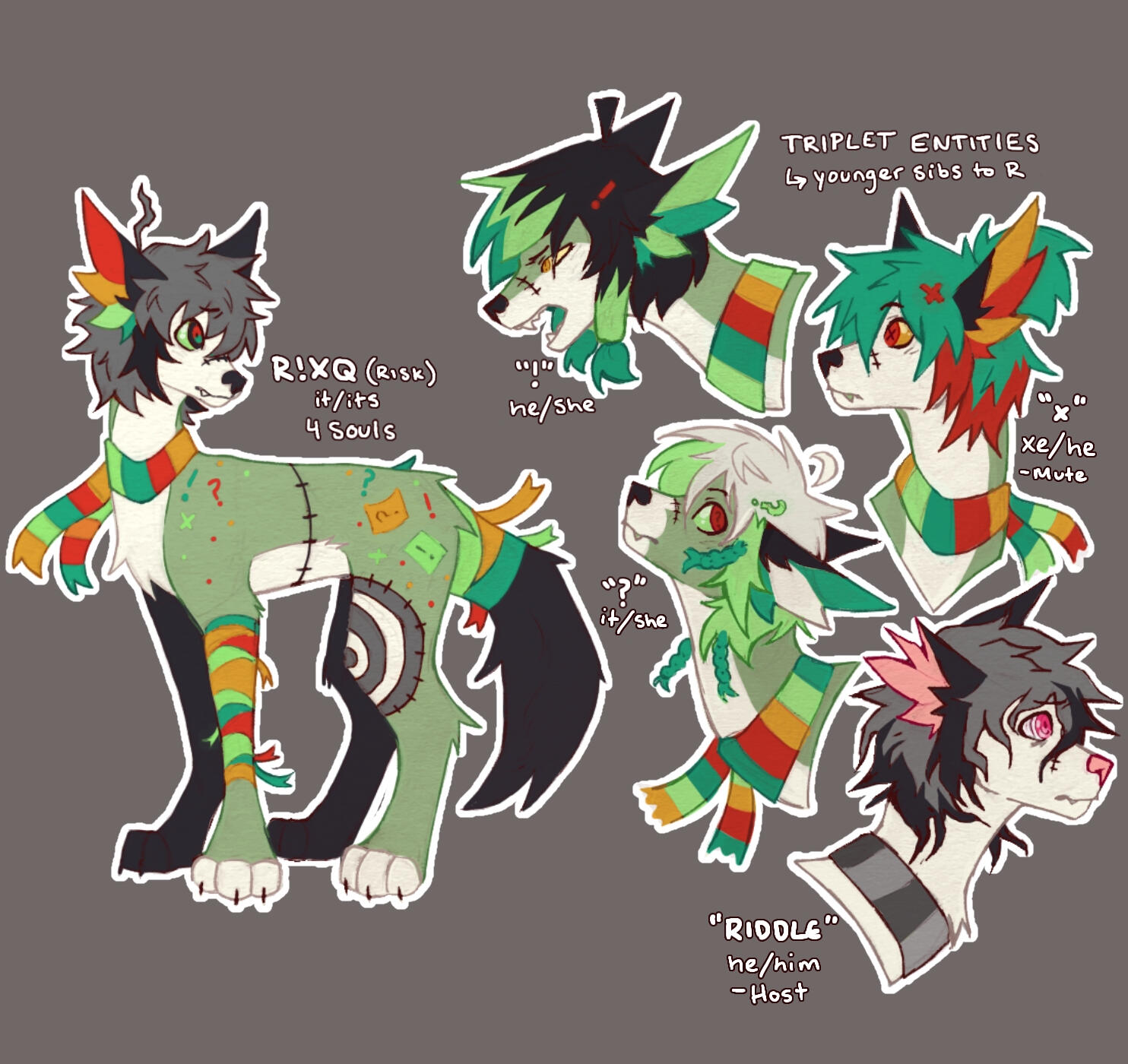 (R!XQ) Character Design Work 2023